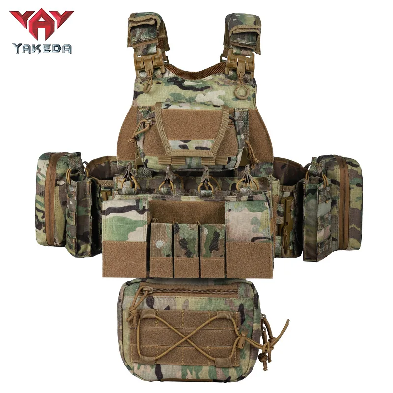 Hunting Outdoor Wear - YAKEDA Tactical Vest Quick-release Outdoor Suit