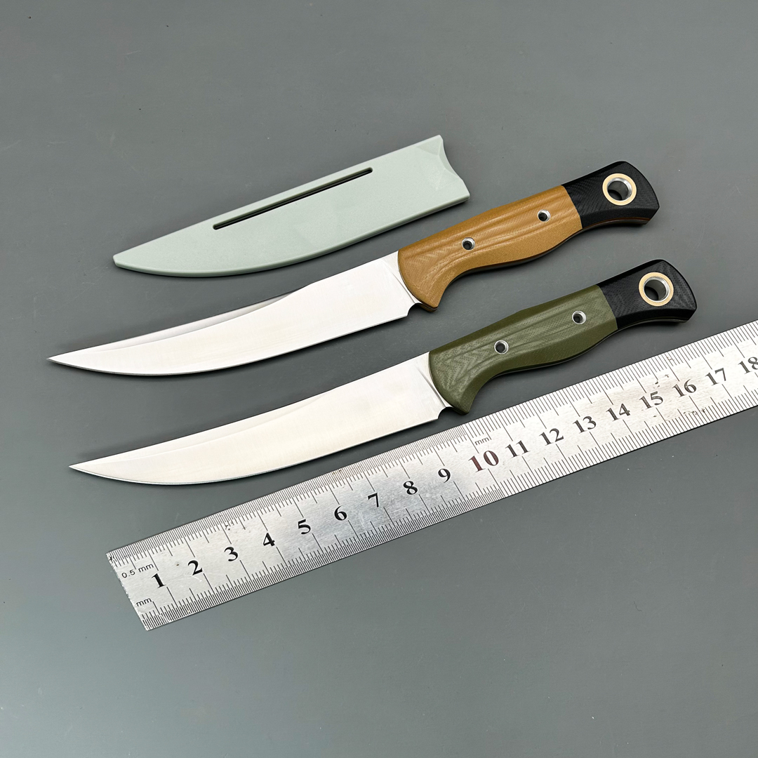 Hunting Camp Outdoor Kitchen - BM Meatcrafter 4050 Fixed knife G10