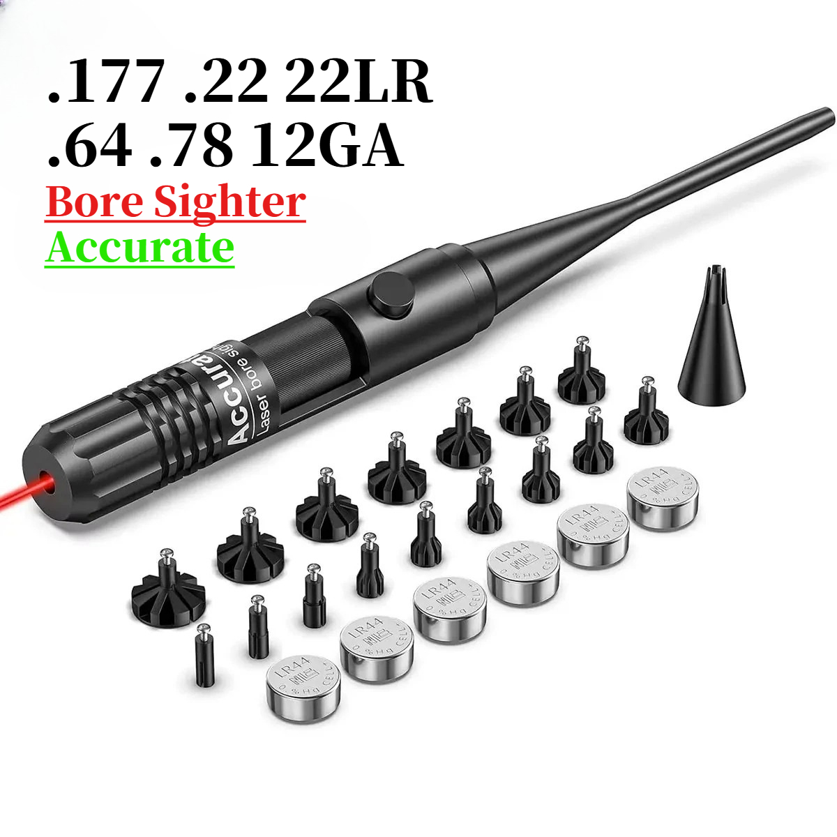 Tactical Green Red Laser Bore  – обзор и цена Laser Boresighter Kit