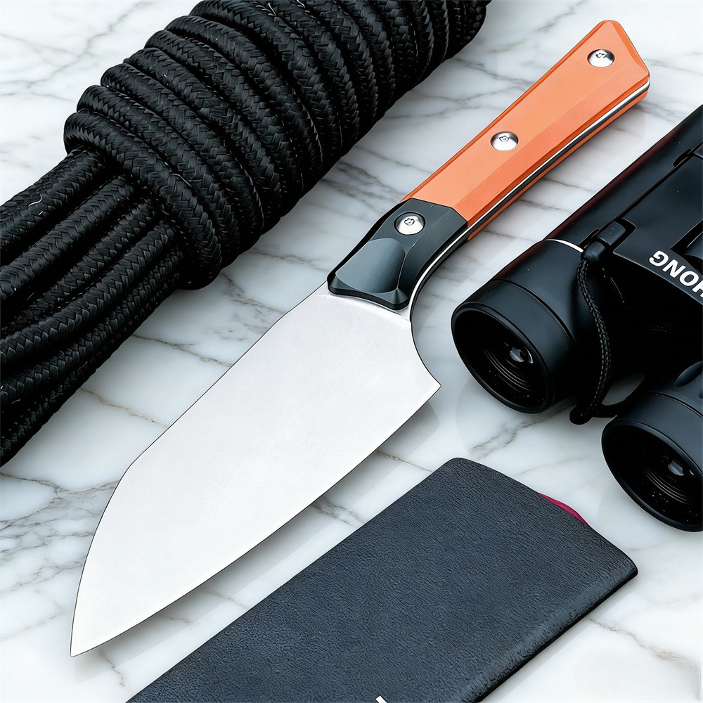 NEW Fixed Blade Knife D2 Balde – обзор и цена Hunting Camp Outdoor Kitchen