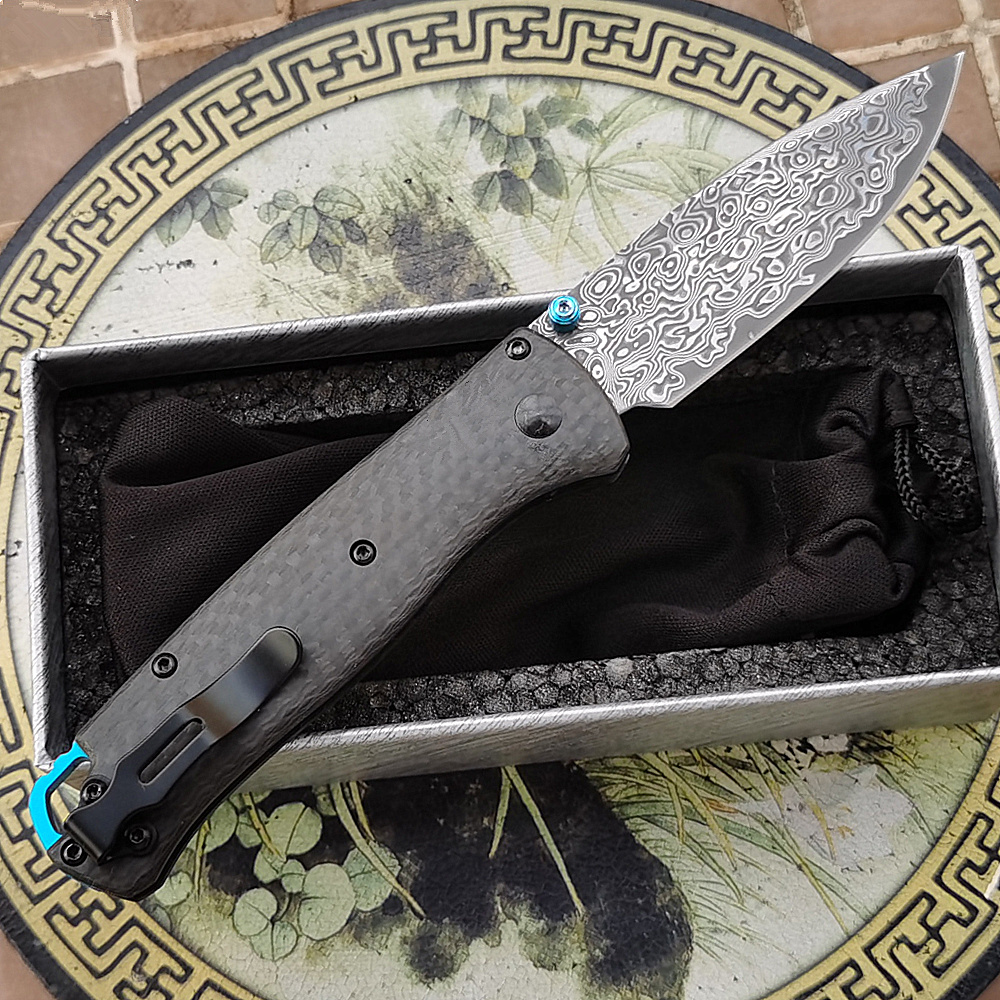 Laminated steel Damascus 535 T – обзор и цена Best Hunting Outdoor Knife