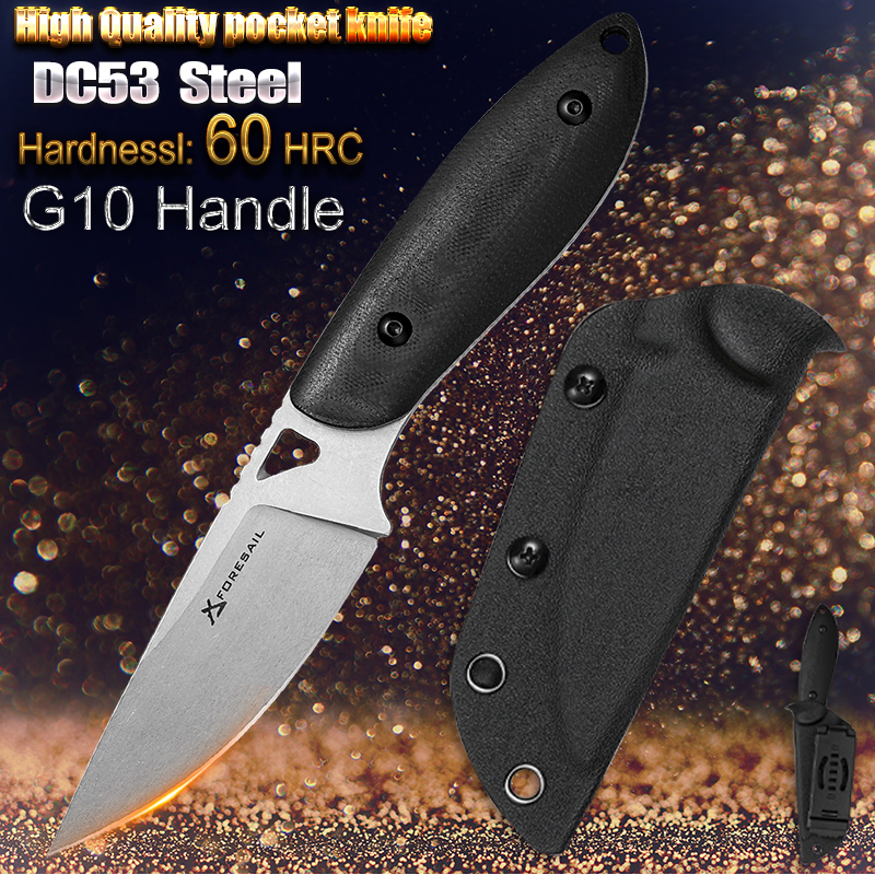 DC53 Steel G10 Handle Fixed Kn – обзор и цена Hunting Camp Outdoor Kitchen