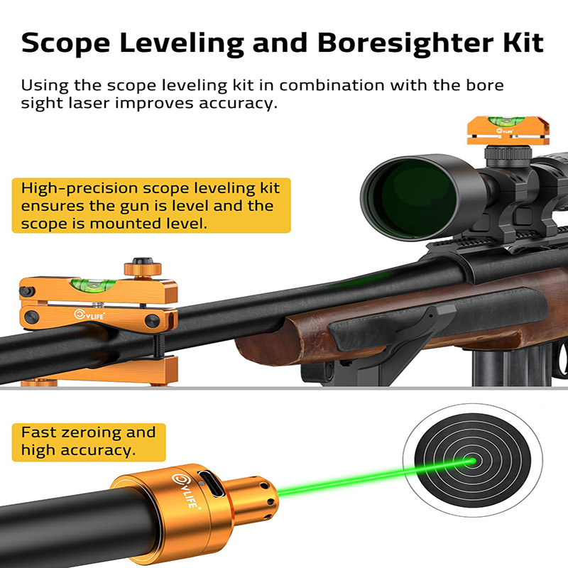 Scope Leveling Kit with Green/ – обзор и цена Laser Boresighter Kit