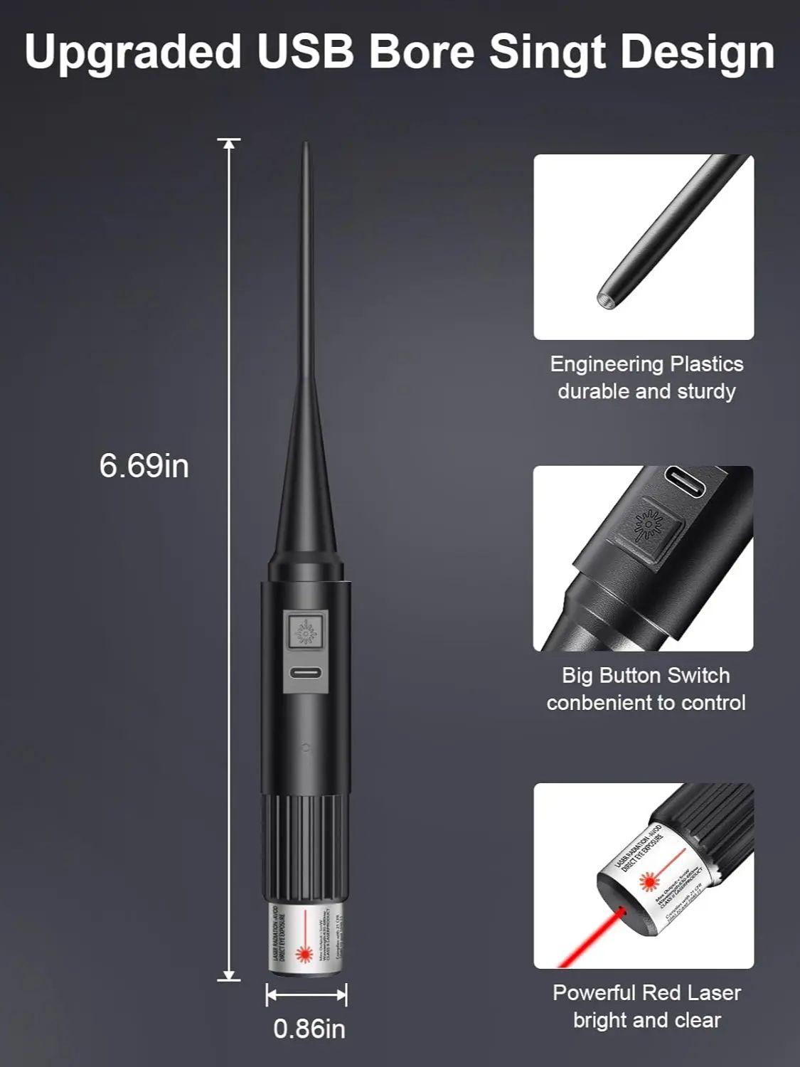 Rechargeable Laser Boresigher  – обзор и цена Laser Boresighter Kit