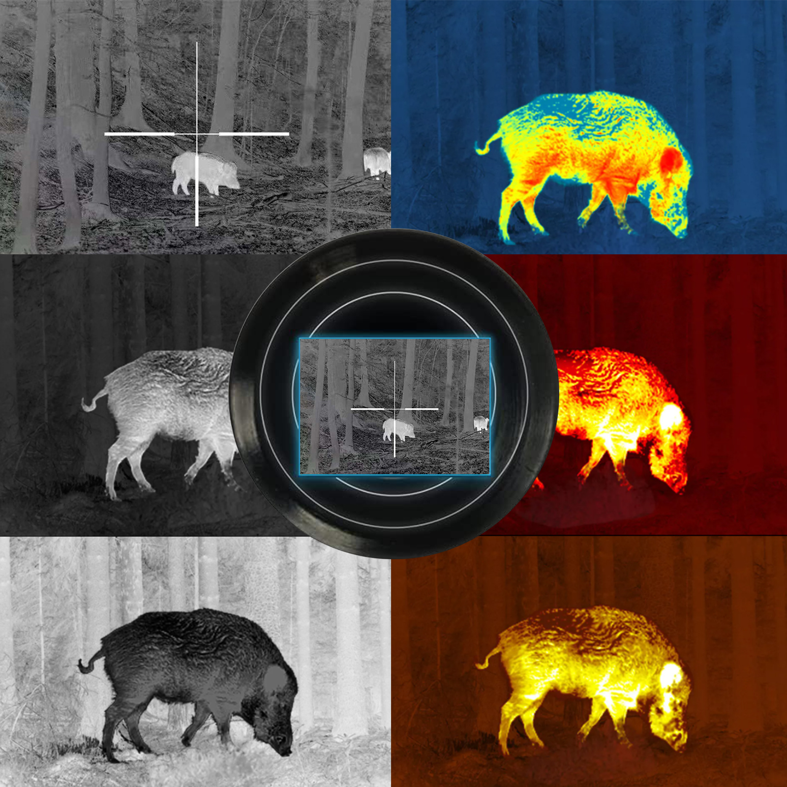 Upgraded Version CS-6 Thermal  – обзор и цена Outdoor Hunting Images