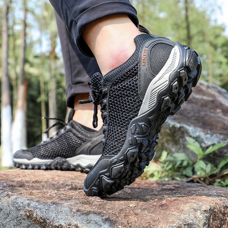 HUMTTO Hiking Shoes Men Breath – обзор и цена Hunting Outdoor Boots