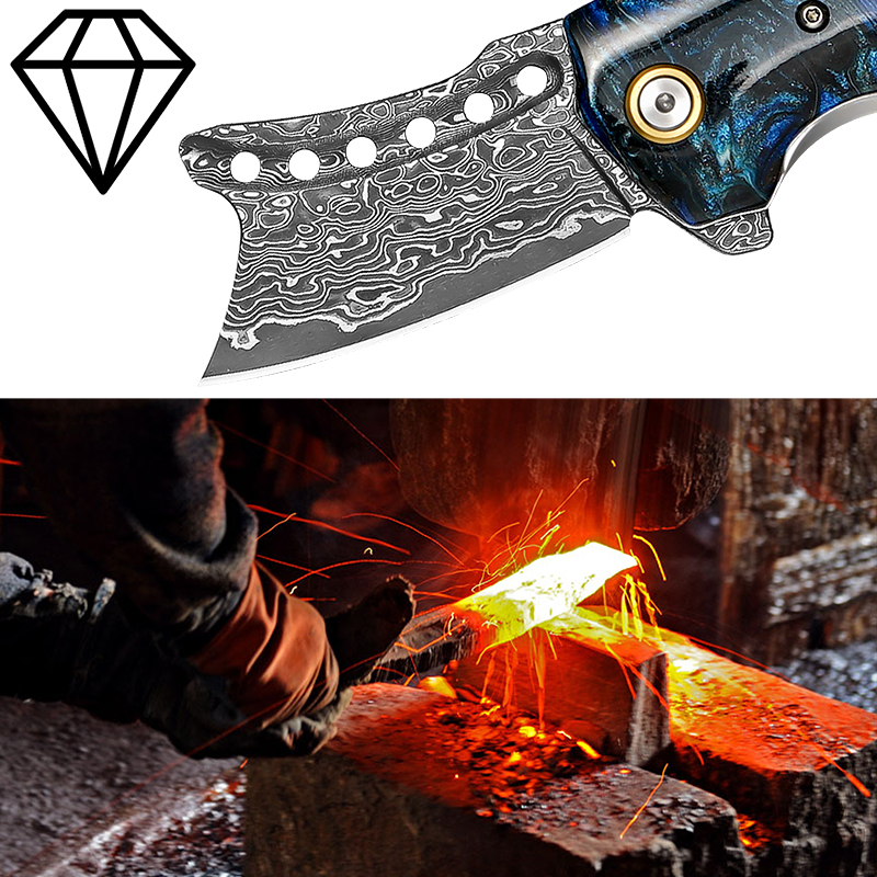 Handmade Damascus Steel Pocket – обзор и цена Hunting Camp Outdoor Kitchen