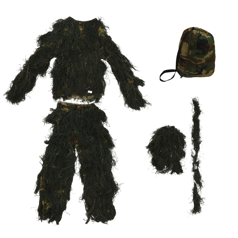 ABHS-5 In 1 Ghillie Suit,3D Ca – обзор и цена Hunting Outdoor Apparel