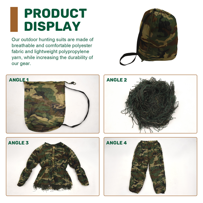 ABHS-5 In 1 Ghillie Suit,3D Ca – обзор и цена Hunting Outdoor Apparel