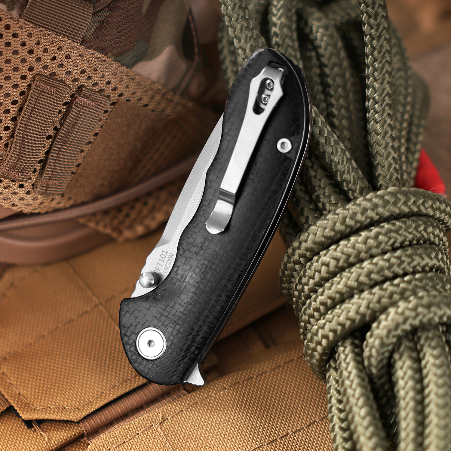 FREETIGER New Folding Knife wi – обзор и цена Hunting Camp Outdoor Kitchen