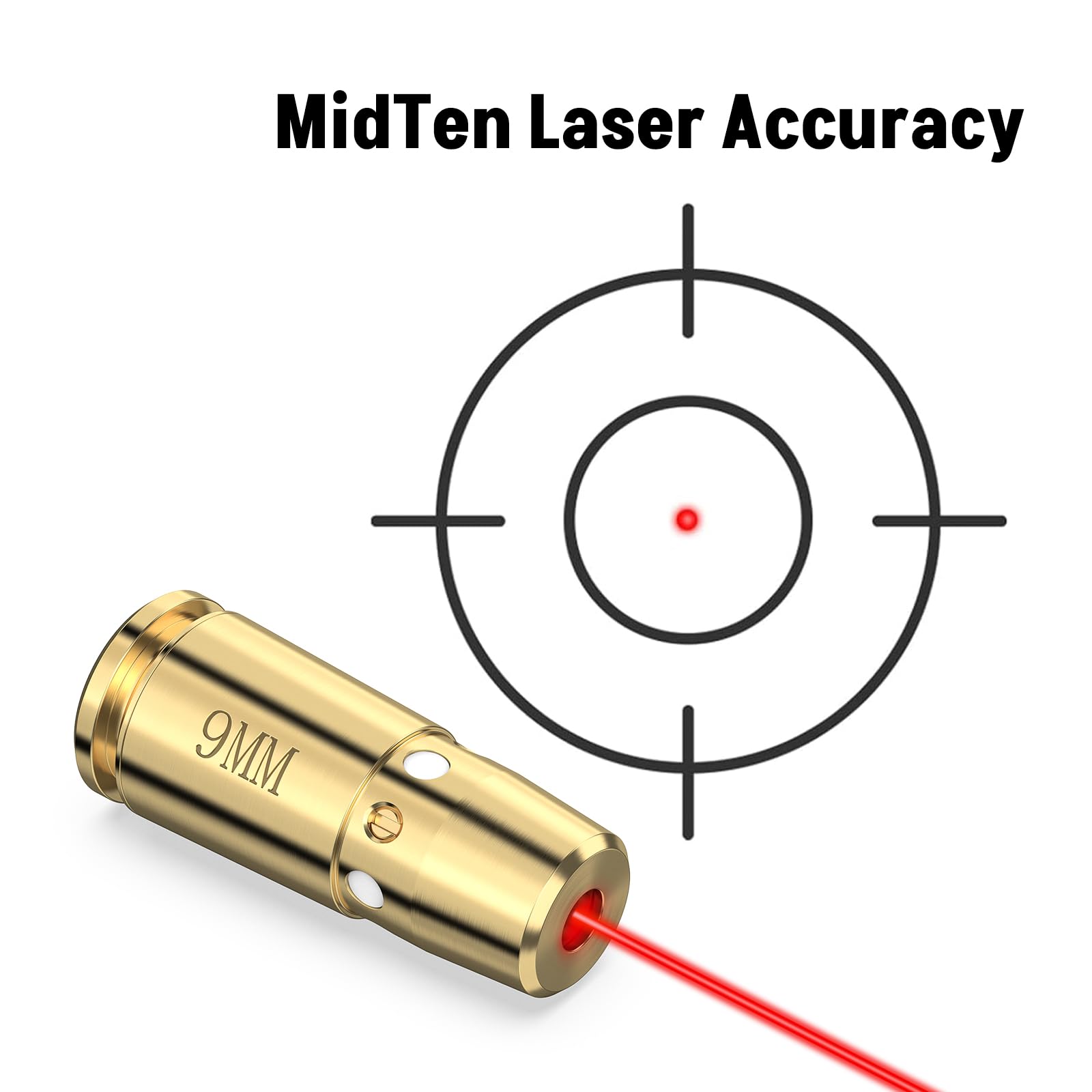 3Pcs Laser Bore Sight 9MM .40  – обзор и цена Laser Boresighter Kit