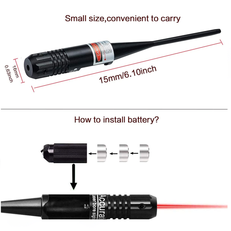 Laser Boresigher Kit 12 Adapte – обзор и цена Laser Boresighter Kit