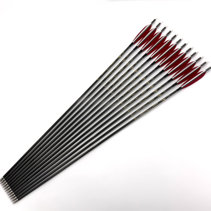 Pinals 12pcs ID6.2mm Pure Carb – обзор и цена Arrow Carbon Shaft