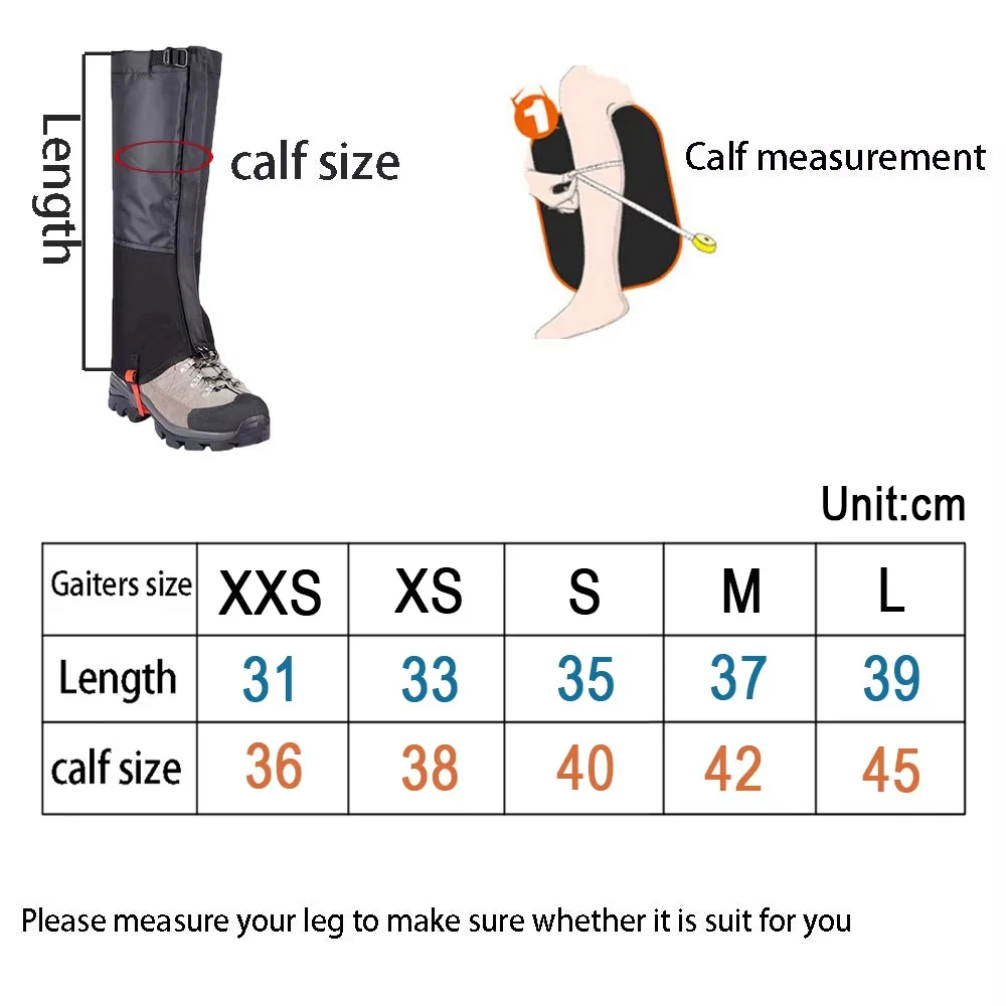 Waterproof Snow Leg Gaiters Hi – обзор и цена Hunting Outdoor Boots