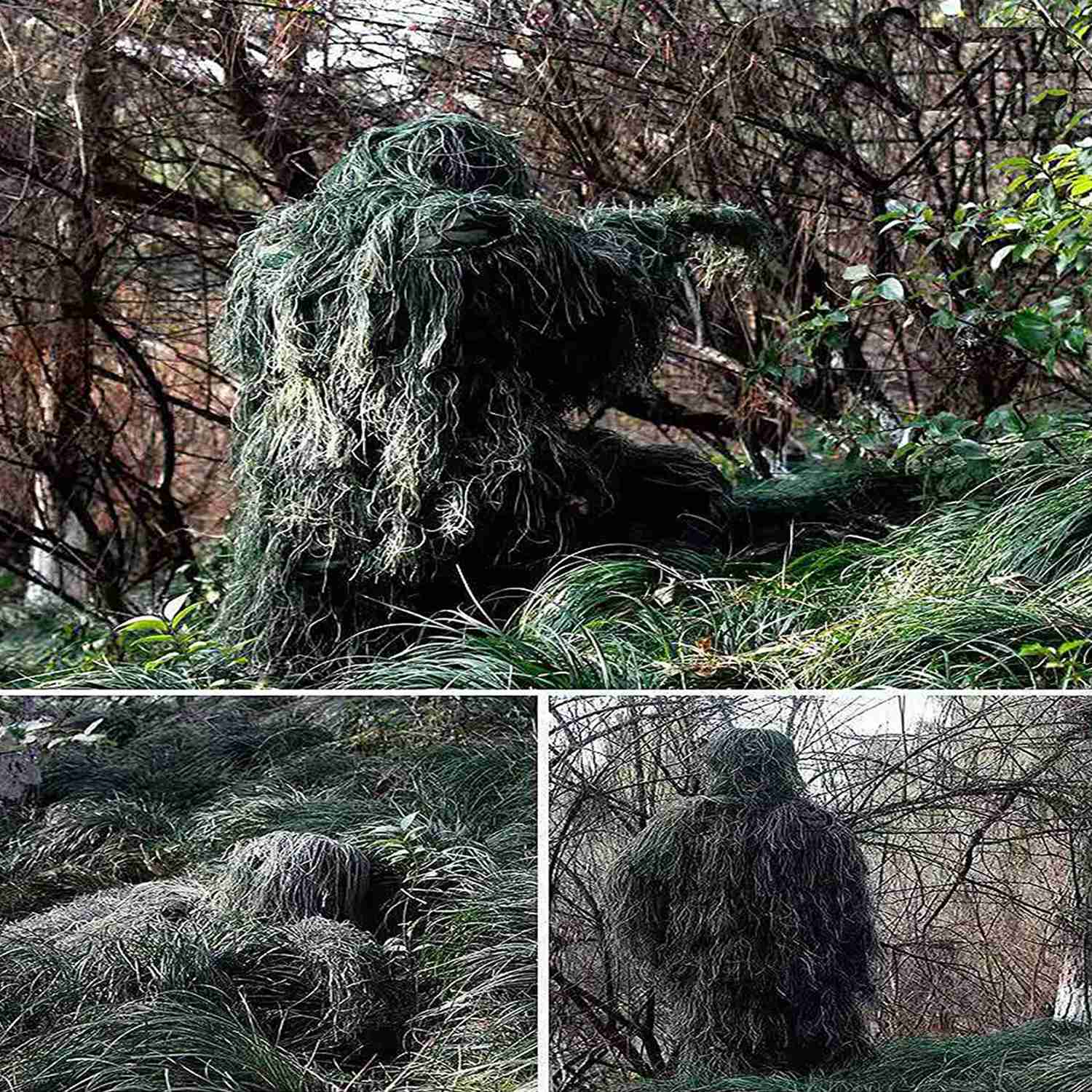 A89Z 5 in 1 Ghillie Suit,3D Ca – обзор и цена Hunting Outdoor Apparel