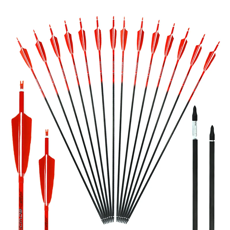 6pc/12pc/24pcs ID6.2mm Pure Ca – обзор и цена Arrow Carbon Shaft