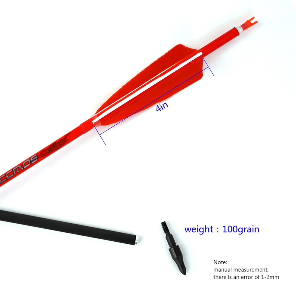 6pc/12pc/24pcs ID6.2mm Pure Ca – обзор и цена Arrow Carbon Shaft