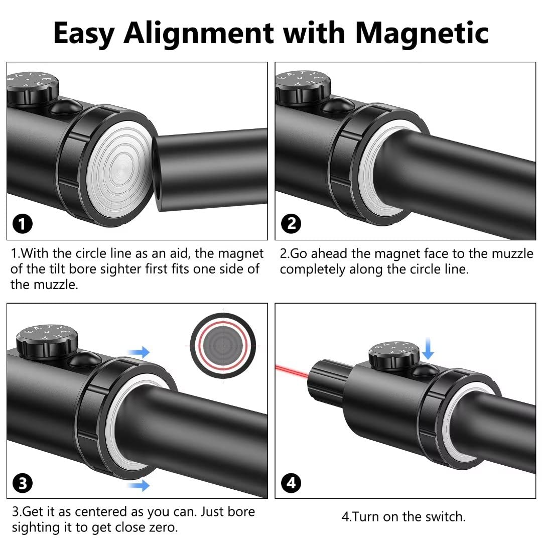 Magnetic Bore Sight Green Lase – обзор и цена Laser Boresighter Kit