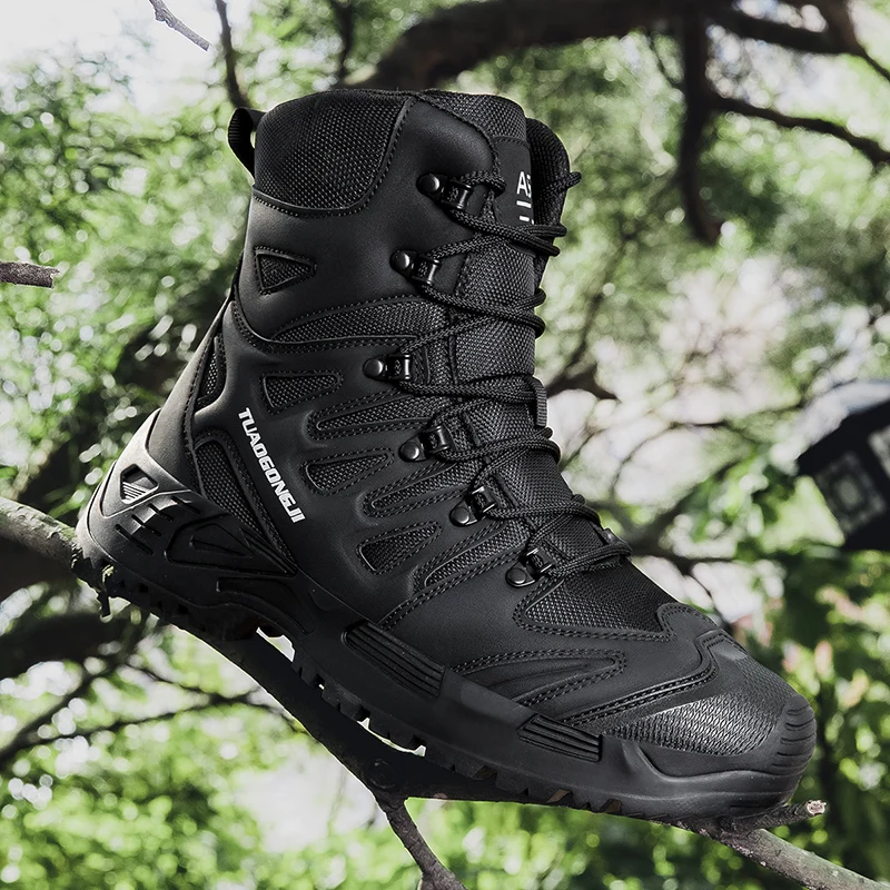 Men's Outdoor Hiking Tactical  – обзор и цена Hunting Outdoor Boots