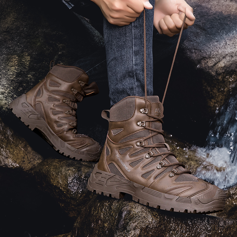 Men's Outdoor Hiking Tactical  – обзор и цена Hunting Outdoor Boots
