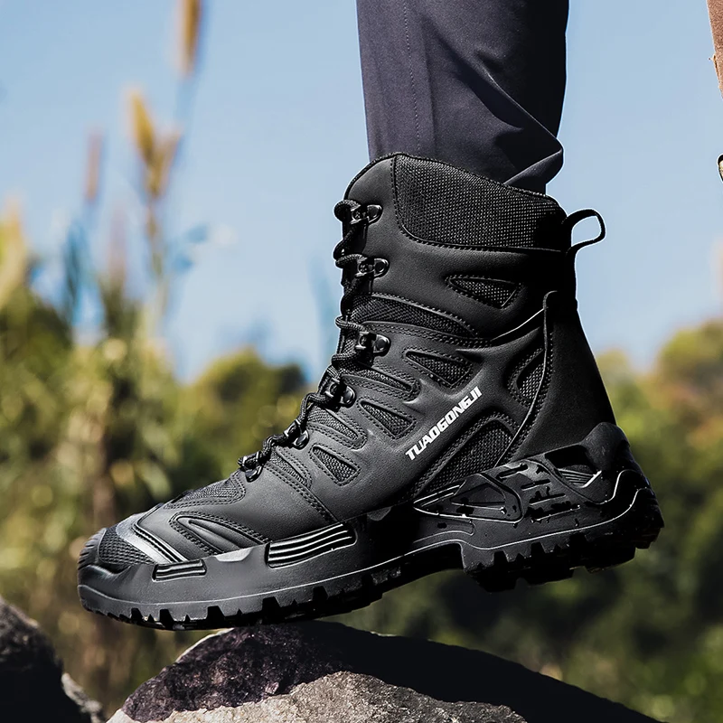 Men's Outdoor Hiking Tactical  – обзор и цена Hunting Outdoor Boots