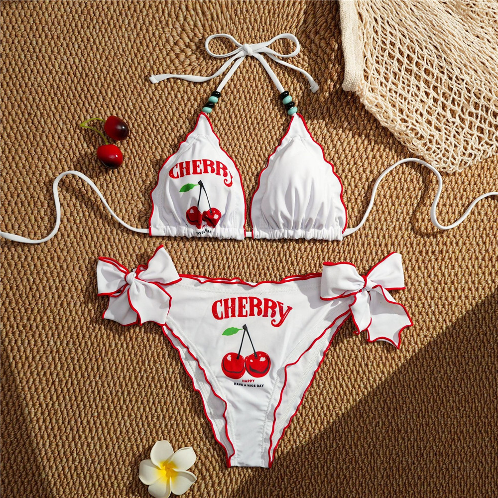 Sexy Cherry Print Triangle Str – обзор и цена Bow Stringer Tool