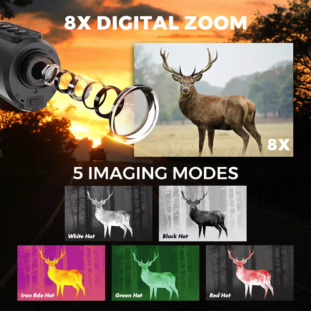 8X Digital Zoom Thermal Imagin – обзор и цена Outdoor Hunting Images