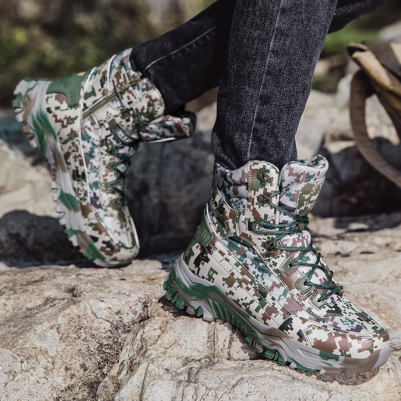 New Men's Desert Combat Milita – обзор и цена Hunting Outdoor Boots