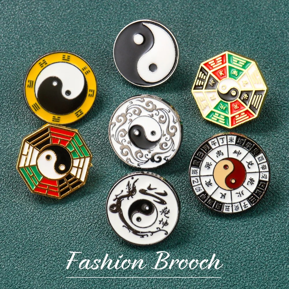 Yin Yang Symbol Metal Brooch C – обзор и цена Hunting Outdoor Apparel