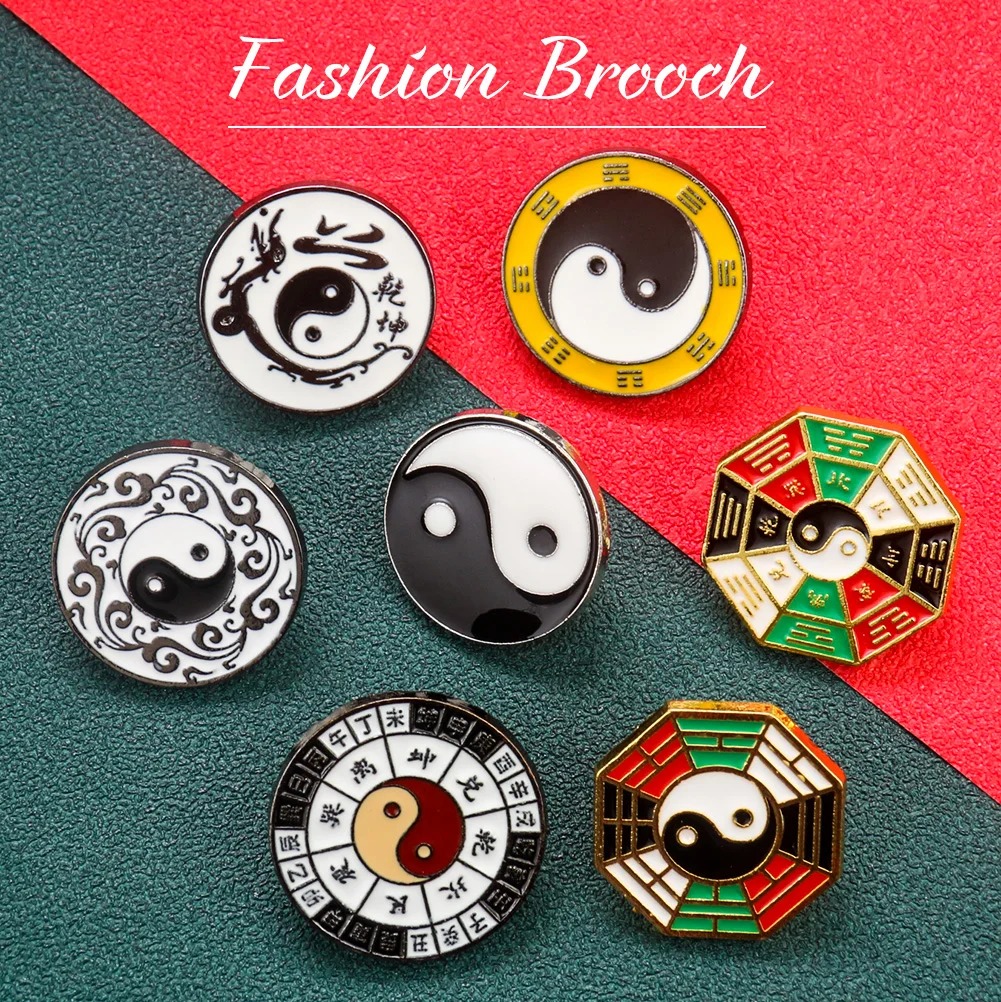 Yin Yang Symbol Metal Brooch C – обзор и цена Hunting Outdoor Apparel