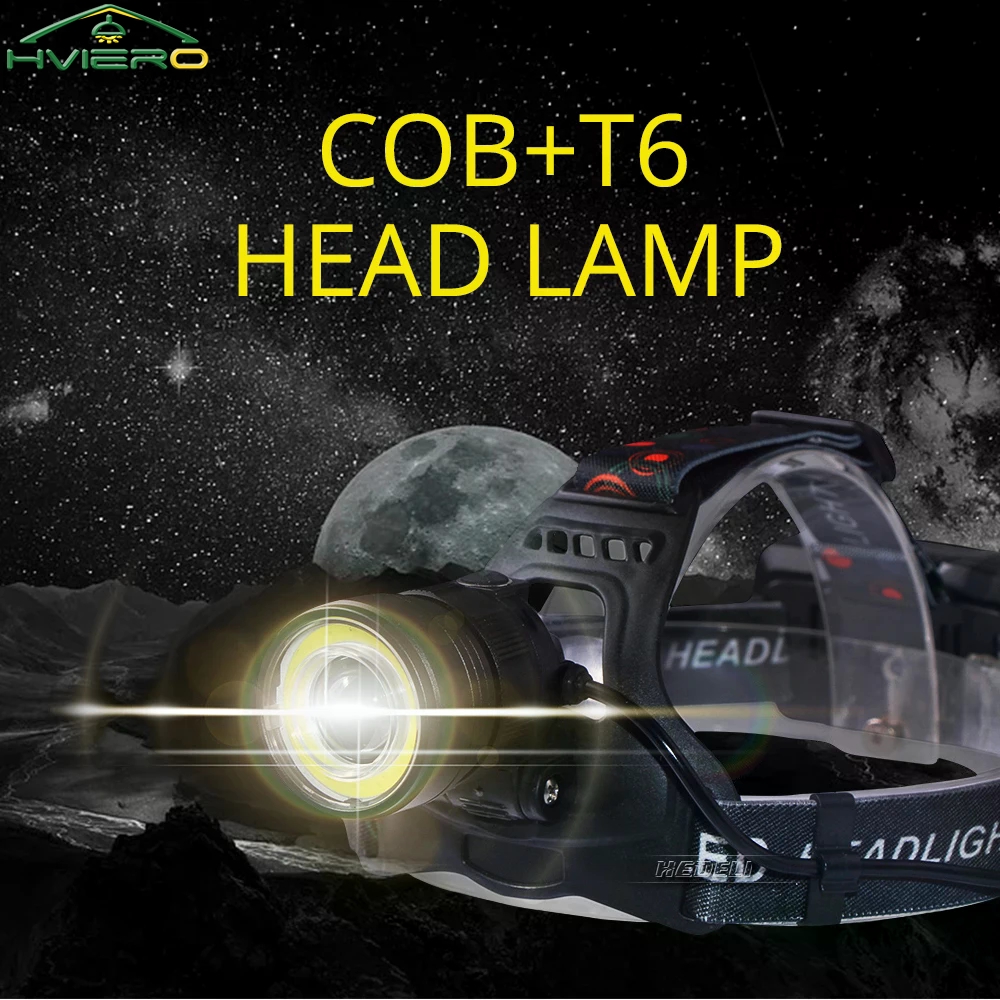 T6 Cob Torch Flashlight Head L – обзор и цена Hunting Outdoor Jobs