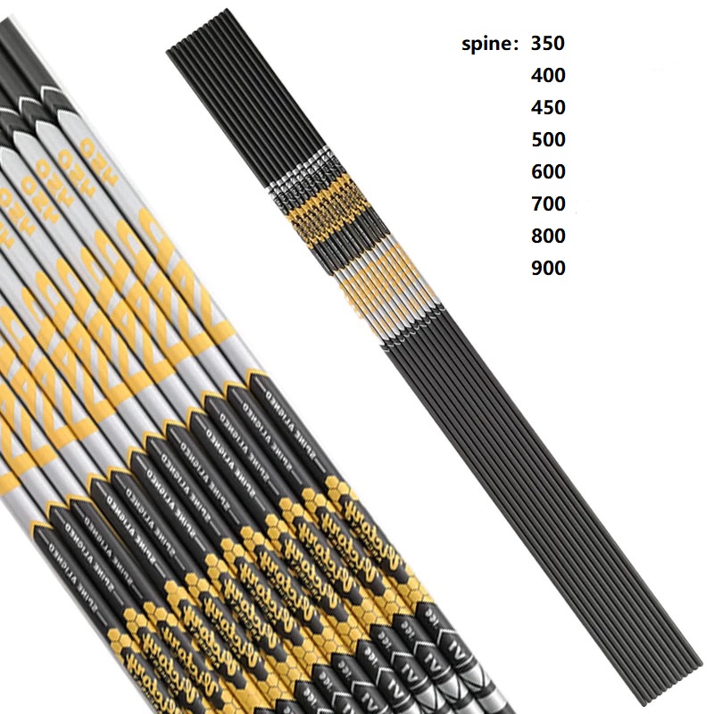 12PCS V1  Spine 350 400 450 50 – обзор и цена Arrow Carbon Shaft