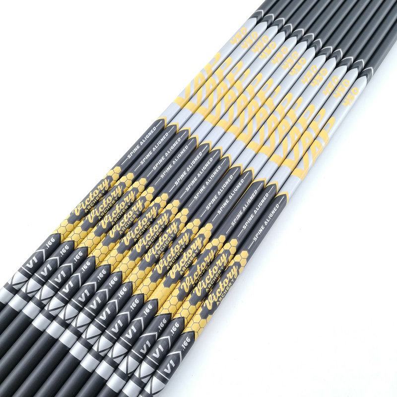 12PCS V1  Spine 350 400 450 50 – обзор и цена Arrow Carbon Shaft